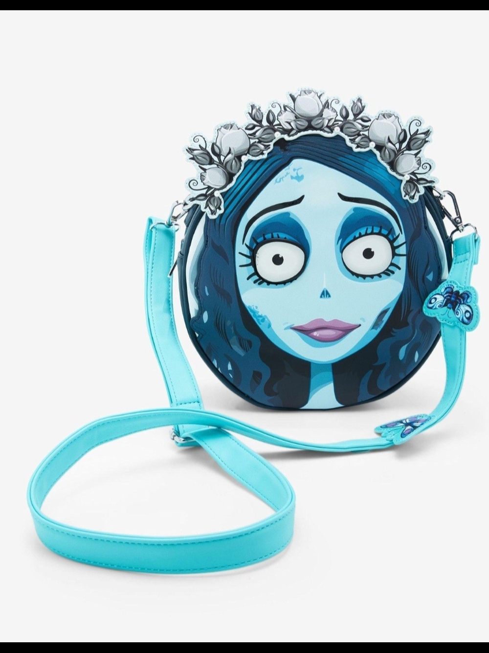 Loungefly Corpse Bride Emily Glow In The Dark Figural Crossbody